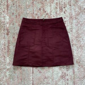 Faux Suede Mini Skirt | Old Navy